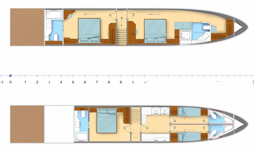 Palma de Mallorca Catamarán Cabina 4  8  literas 8  invitados 19.85 m Número de anuncio: #28048 5