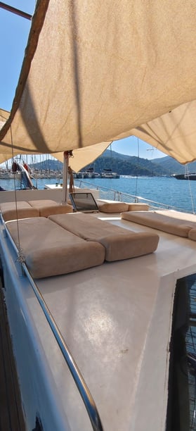 Göcek Gulet 3 Kabine 6 Liegeplätze 6 Gäste 17 m Nummer des Inserats: #28099 4