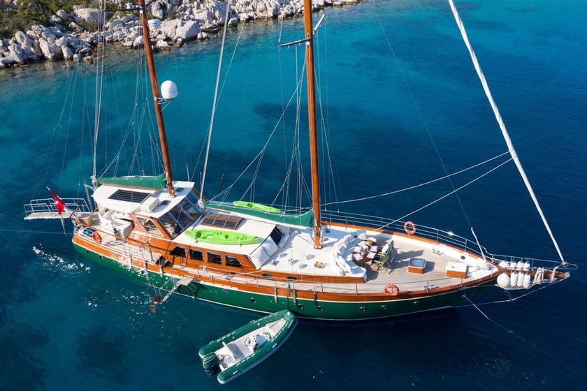 Kos Gulet Cabine 4  8  slaapplaatsen 8  gasten 22.76 m Lijstnummer: #28127 3