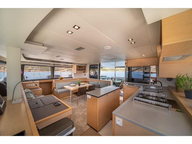 Nea Peramos - Attica Catamaran 7 cabin 10 berths 12 guests 17.07 m Listing Number: #28153 2