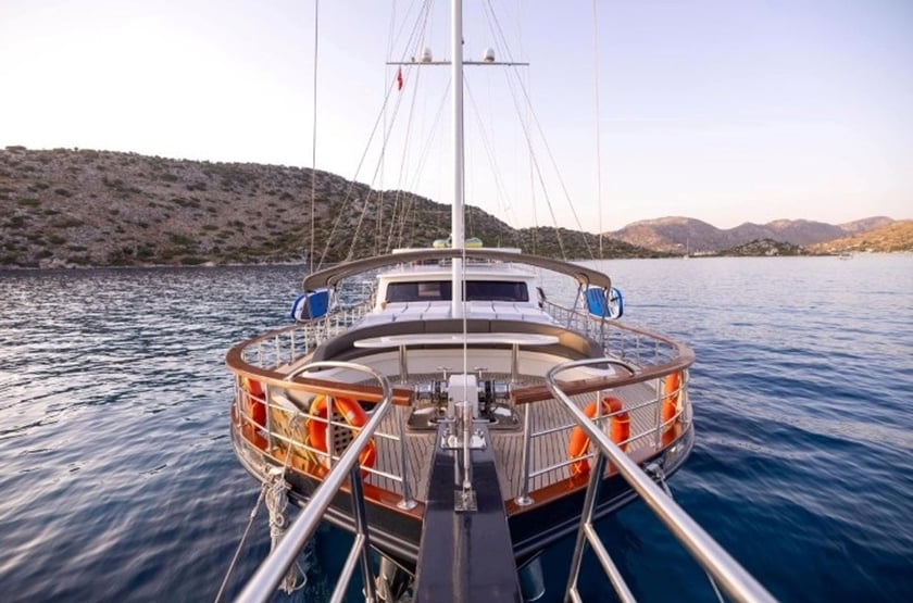 Marmaris Gulet Cabine 5  Couchettes 11  Invités 11  24 m Numéro de l'annonce: #28186 5