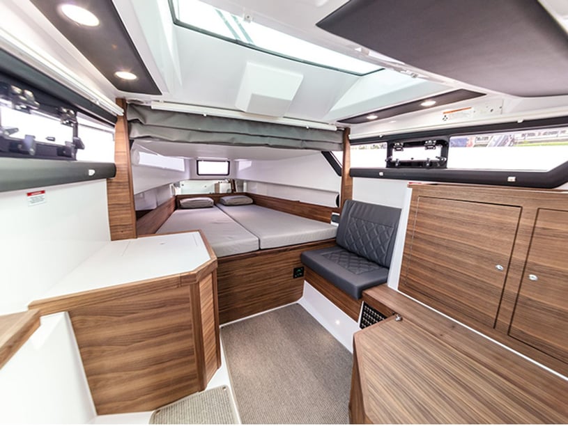 Chania Motorboat 1 cabin 2 berths 9 guests 11.2 m Listing Number: #28192 2