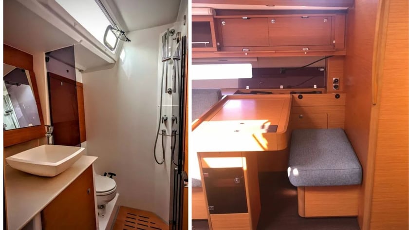 Syrakus  Segelboot 5 Kabine 14 Liegeplätze 14 Gäste 17.15 m Nummer des Inserats: #28222 5