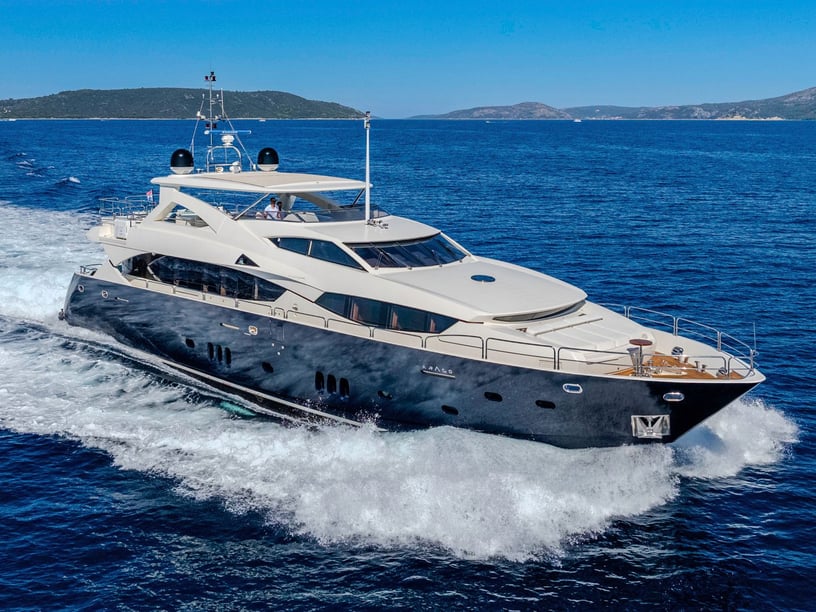 Trogir Motor Yacht 5 cabin 10 berths 10 guests 33.91 m Listing Number: #28306