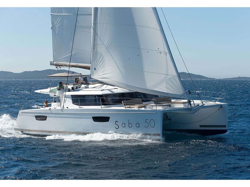 Capo d'Orlando Catamaran 4 cabin 12 berths 12 guests 14.98 m Listing Number: #28349