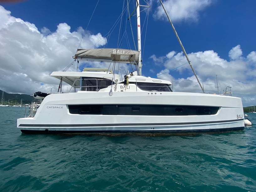 Martinique Catamaran Cabine 4  Couchettes 12  Invités 12  12.31 m Numéro de l'annonce: #28359