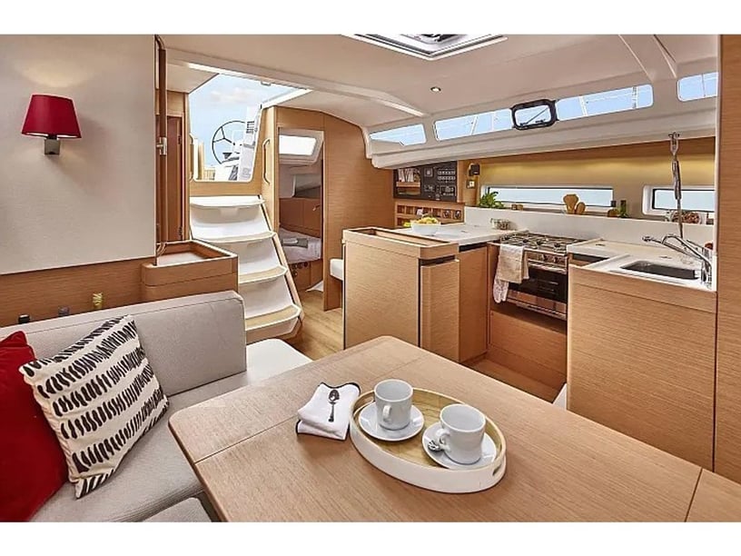 Keramoti - Kavala Sailboat 4 cabin 10 berths 10 guests 13.39 m Listing Number: #28364 2