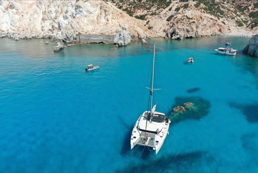 Kanistro - Chalkidiki Katamaran 5 Kabine 10 Liegeplätze 10 Gäste 12.8 m Nummer des Inserats: #28381 4