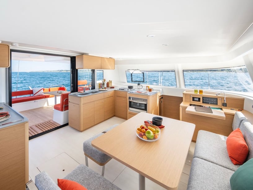 Leuca Catamaran 6 cabin 12 berths 12 guests 13.97 m Listing Number: #28386 2