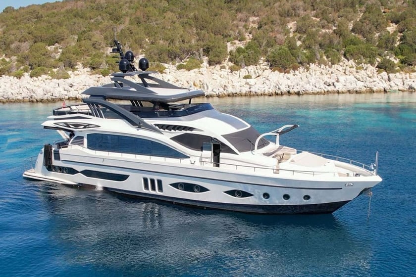 Bodrum Motoryacht 2 Kabine 4 Liegeplätze 60 Gäste 35 m Nummer des Inserats: #28432