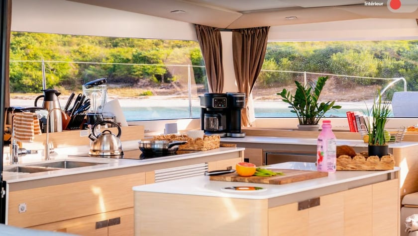 Cogolin Catamaran 5 cabin 10 berths 14 guests 15.91 m Listing Number: #28439 5