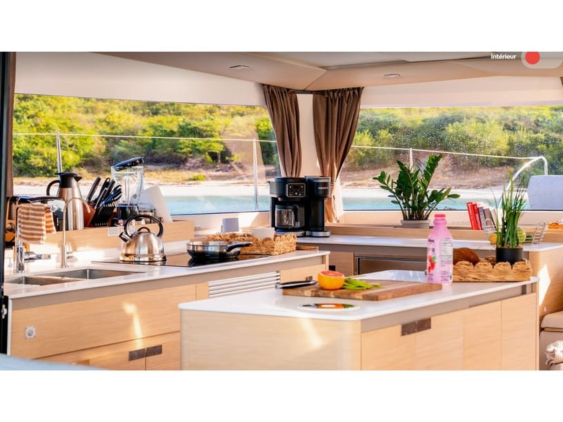 Cogolin Catamaran 5 cabin 10 berths 14 guests 15.91 m Listing Number: #28439 2