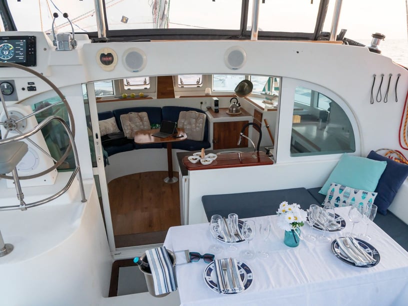 Ibiza Katamaran 4 kabin Konaklama 8 kişi Seyir 8 kişi 11.9 m İlan No: #28442 2