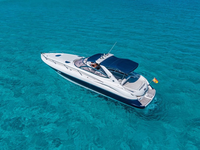 Ibiza Motorboat 1 cabin 2 berths 8 guests 11.06 m Listing Number: #28443