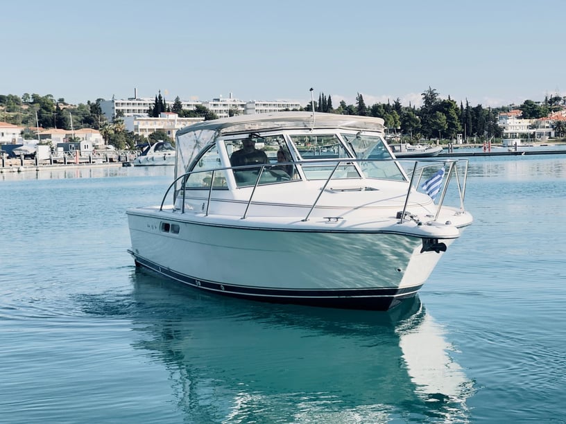 Porto-Cheli Motorboot 1 Kabine 2 Liegeplätze 8 Gäste 9.37 m Nummer des Inserats: #28450