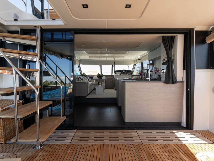 Syvota Catamaran 4 cabin 7 berths 7 guests 14 m Listing Number: #28477 2