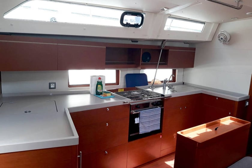 Piraeus Sailboat 5 cabin 12 berths 12 guests 14.6 m Listing Number: #28494 4