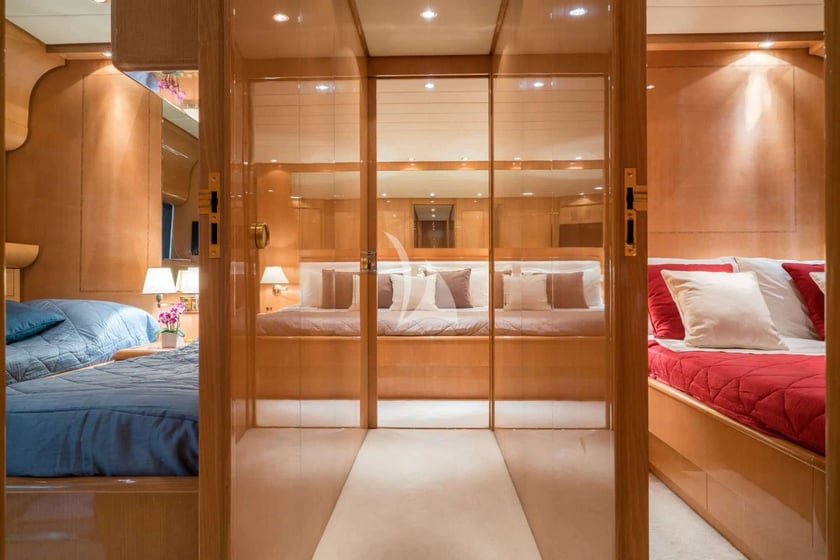 Athene Motorjacht Cabine 4  10  slaapplaatsen 10  gasten 27 m Lijstnummer: #28522 3