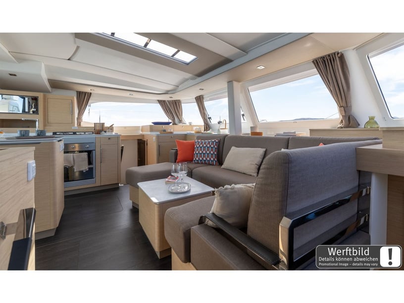 Palma de Mallorca Katamaran 3 Kabine 8 Liegeplätze 8 Gäste 13.26 m Nummer des Inserats: #28533 2