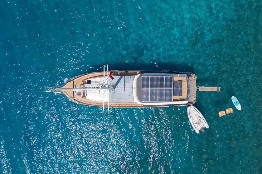 Fethiye Gulet Cabine 3  6  slaapplaatsen 6  gasten 19 m Lijstnummer: #28653 3