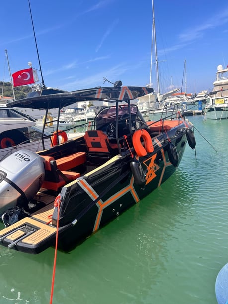 Cesme Motoryacht 1 Kabine  7 Gäste 9 m Nummer des Inserats: #28657 2