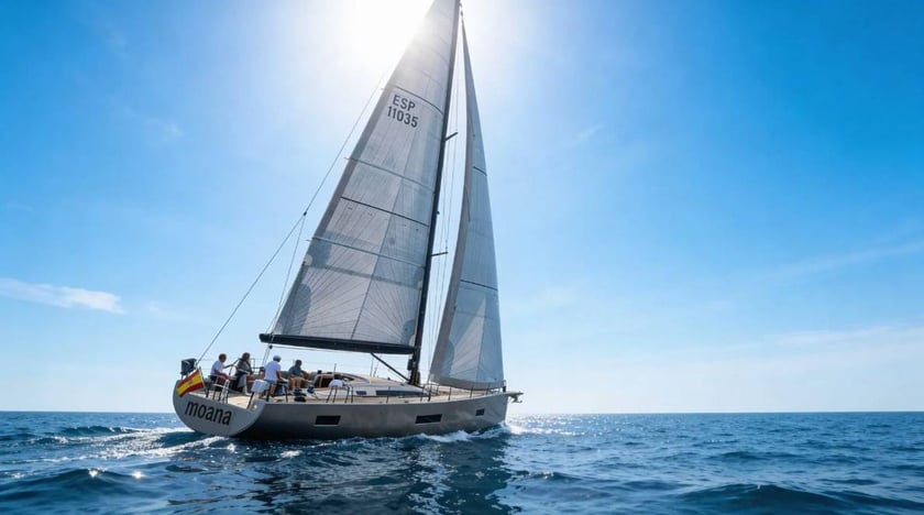Ibiza Sailboat 3 cabin 6 berths 14 guests 17.12 m Listing Number: #28691