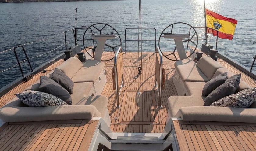 Ibiza Sailboat 3 cabin 6 berths 14 guests 17.12 m Listing Number: #28691 2