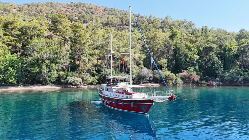 Göcek Caicco cabina 3  cuccette 6  6  ospiti 20 m Numero dell'inserzione: #28698
