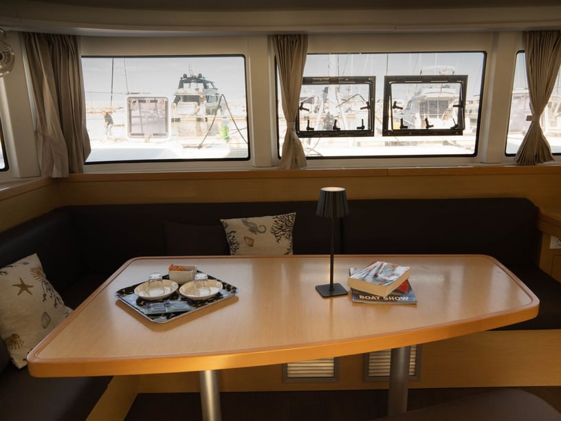 Trapani Catamaran 4 cabin 8 berths 8 guests 12.94 m Listing Number: #28725 2