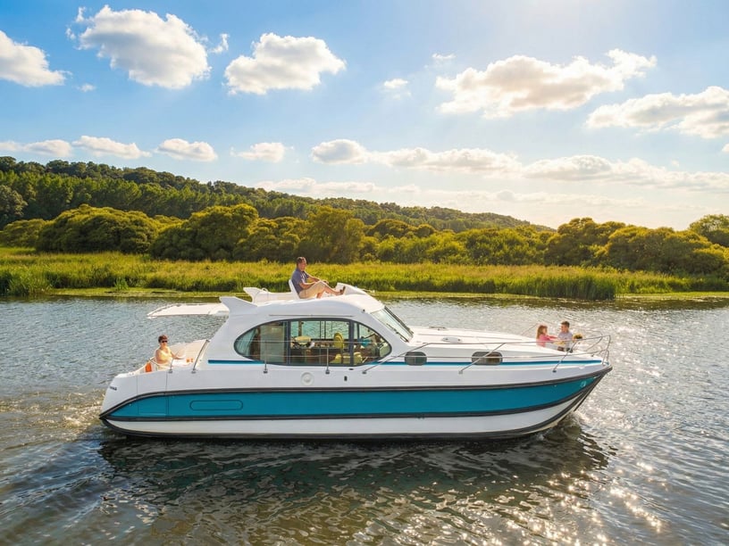 Amieira Motorboat 2 cabin 6 berths 6 guests 10.85 m Listing Number: #28812