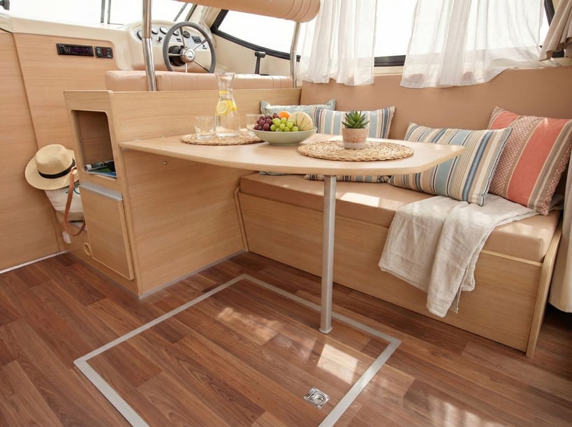 Glénac Motorboat 1 cabin 4 berths 4 guests 7.95 m Listing Number: #29128 3