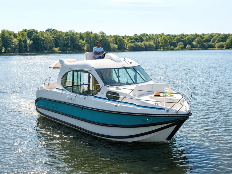 Sucé-sur-Erdre Bateau à moteur Cabine 1  Couchettes 4  Invités 4  8.85 m Numéro de l'annonce: #29204