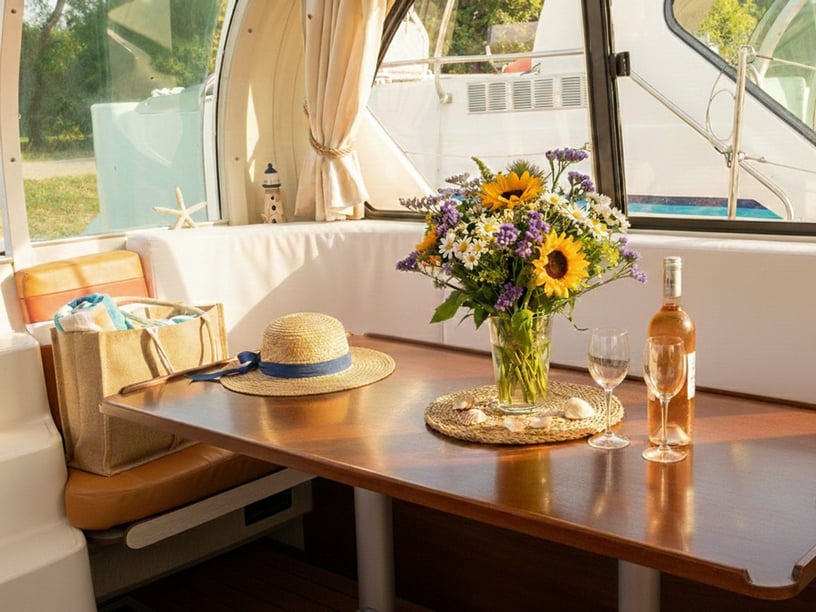 Sucé-sur-Erdre Bateau à moteur Cabine 3  Couchettes 9  Invités 9  11.1 m Numéro de l'annonce: #29284 2