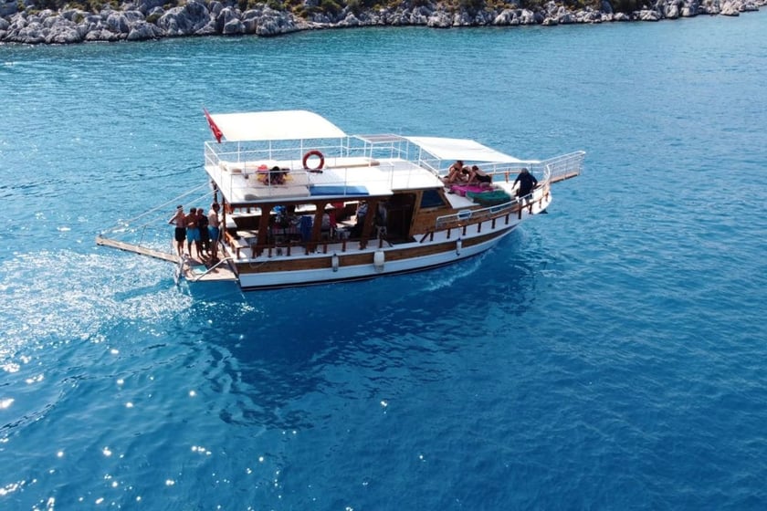 Kekova Gulet   12 Gäste 12 m Nummer des Inserats: #29369 2