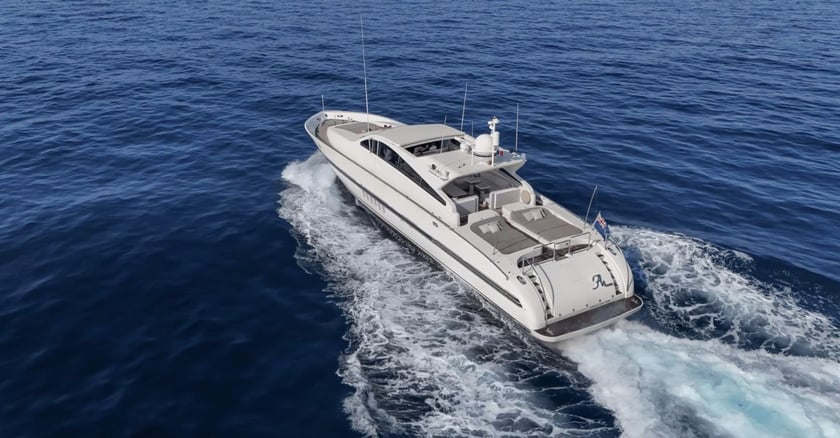 Grimaud Motor Yacht 3 cabin 6 berths 12 guests 26.88 m Listing Number: #29375 3