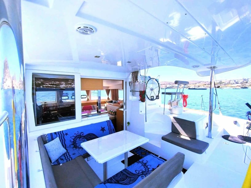 Porto-Cheli Katamaran 6 Kabine 10 Liegeplätze 10 Gäste 11.74 m Nummer des Inserats: #29403 5