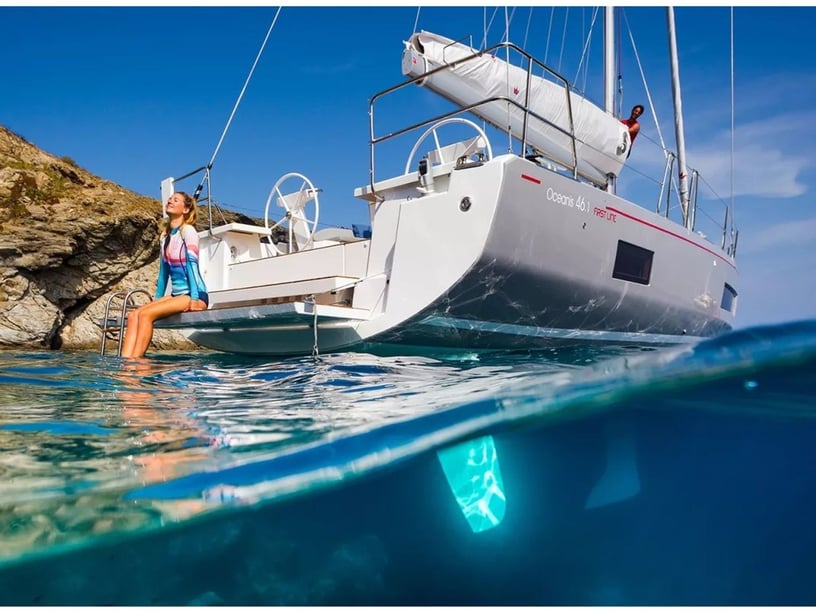 Sant Antoni de Portmany Segelboot 5 Kabine 12 Liegeplätze 12 Gäste 14.6 m Nummer des Inserats: #29407