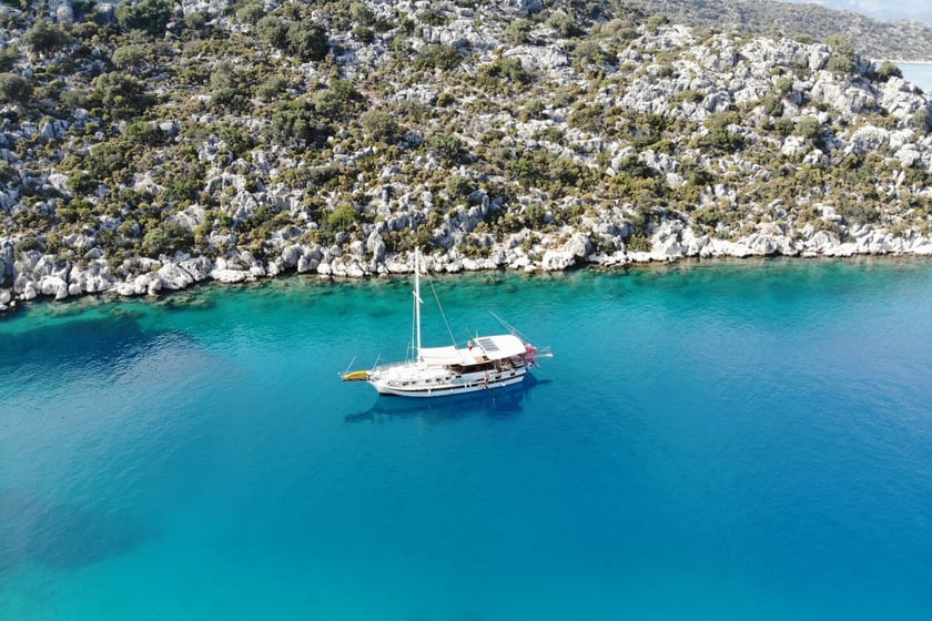 Demre Gulet Cabine 4  8  slaapplaatsen 8  gasten 17 m Lijstnummer: #29409 2