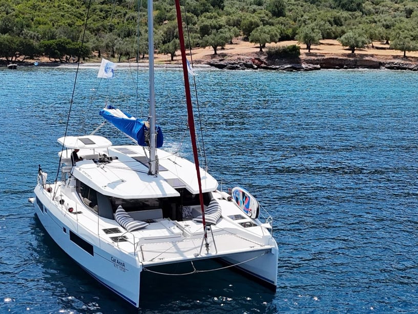 Paralio Astros Catamaran 5 cabin 9 berths 8 guests 13.71 m Listing Number: #29418