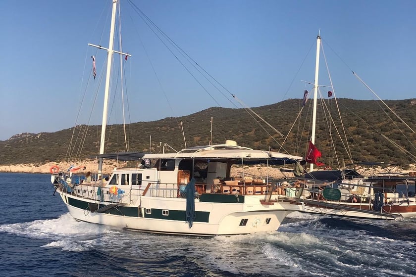 Kekova Gulet Cabine 6  12  slaapplaatsen 12  gasten 20 m Lijstnummer: #29424