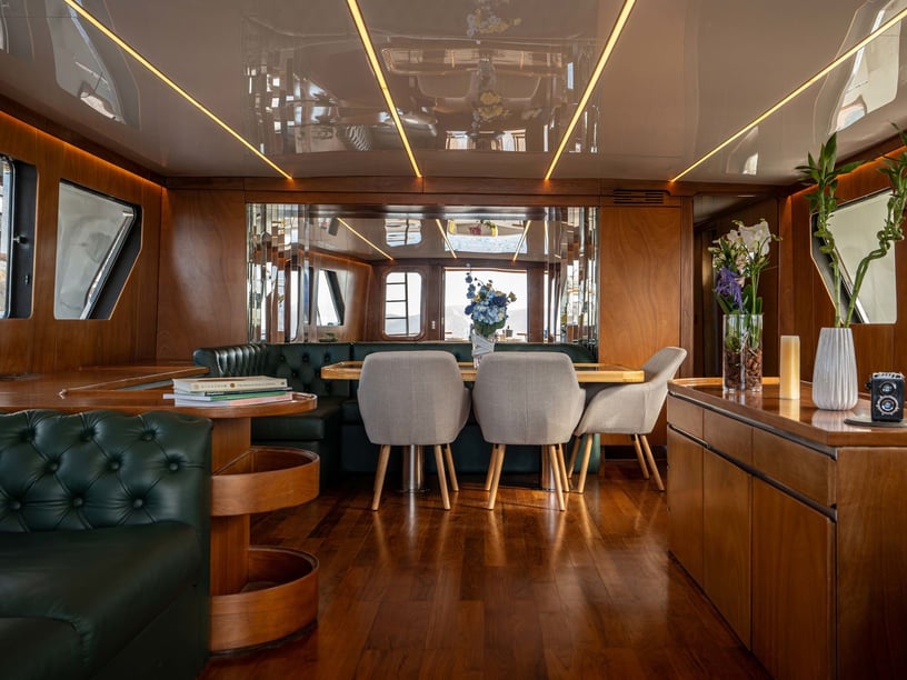 Salamina Motoryacht 4 Kabine 8 Liegeplätze 8 Gäste 24 m Nummer des Inserats: #29446 2