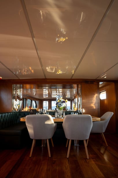 Salamina Motoryacht 4 Kabine 8 Liegeplätze 8 Gäste 24 m Nummer des Inserats: #29446 3