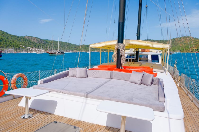 Fethiye Gulet Cabine 6  14  slaapplaatsen 14  gasten 25 m Lijstnummer: #29476 4