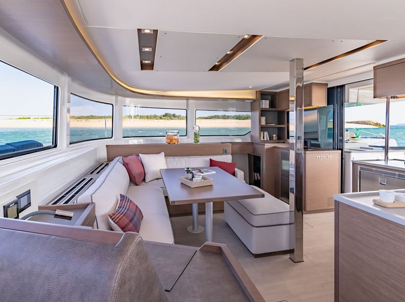 Nea Peramos - Attica Catamaran 6 cabin 10 berths 12 guests 13.99 m Listing Number: #29568 2