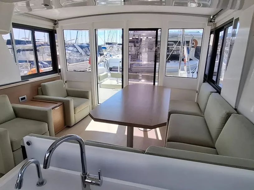 Bormes-les-Mimosas Katamaran 5 kabin Konaklama 10 kişi Seyir 10 kişi 12.85 m İlan No: #29615 2