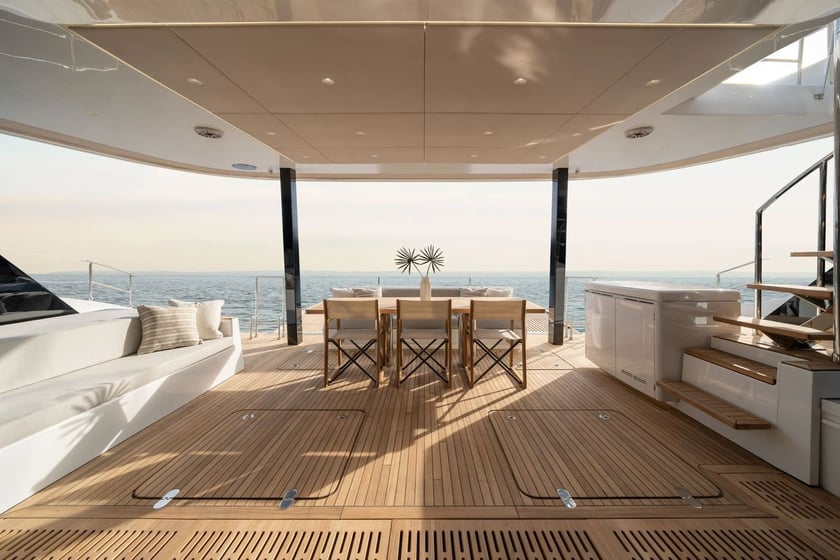Olbia Catamaran 4 cabin 8 berths 8 guests 21.34 m Listing Number: #29629 5