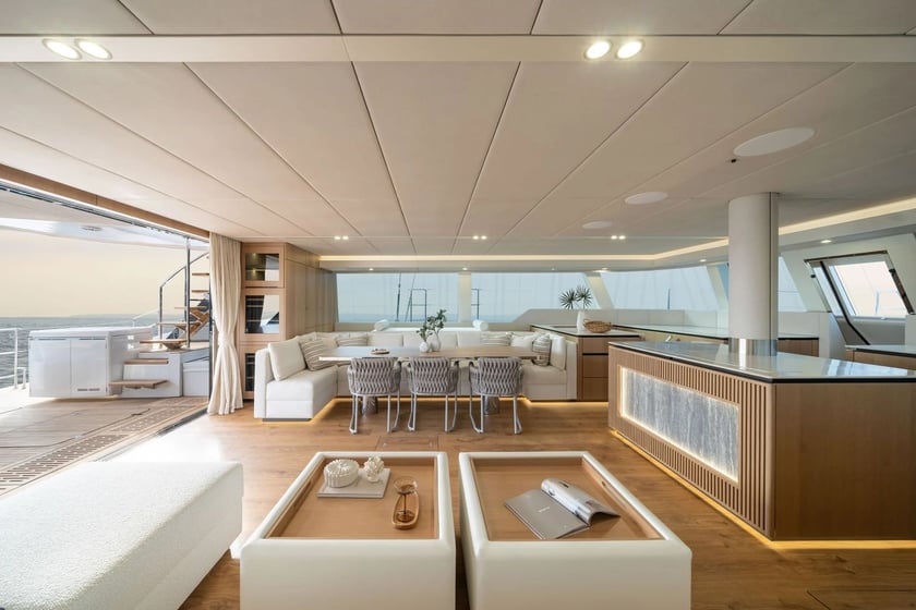 Olbia Catamaran Cabine 4  8  slaapplaatsen 8  gasten 21.34 m Lijstnummer: #29629 2