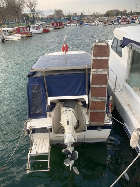 Buyukcekmece Motorboot 1 Kabine 2 Liegeplätze 7 Gäste 8 m Nummer des Inserats: #29663 4