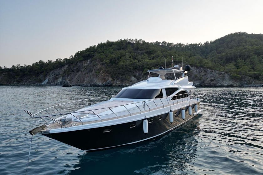 Antalya Yacht à moteur Cabine 4  Couchettes 8  Invités 10  24 m Numéro de l'annonce: #29714 5