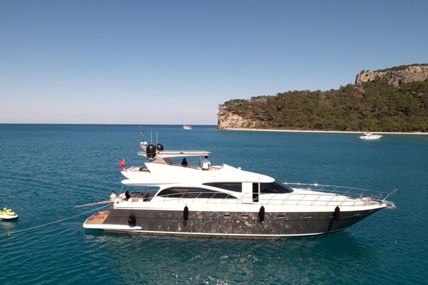 Antalya Yacht à moteur Cabine 4  Couchettes 8  Invités 10  24 m Numéro de l'annonce: #29714 2